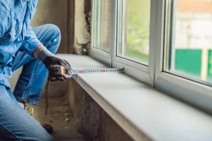 Servis parapetných dosiek Košice Prešov Michalovce Trebišov - oprava prefukovania medzi rámom a parapetom